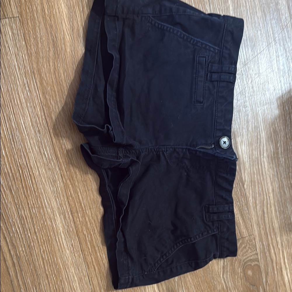 Express Jet Black Shorts